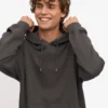 Sudadera con capucha Classic Organic - Gris lava