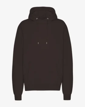 Sudadera con capucha Classic Organic - Marrón café