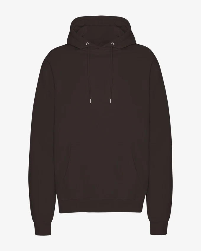 Sudadera con capucha Classic Organic - Marrón café
