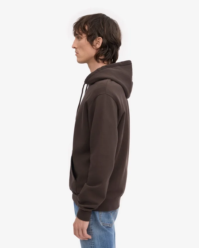 Sudadera con capucha Classic Organic - Marrón café