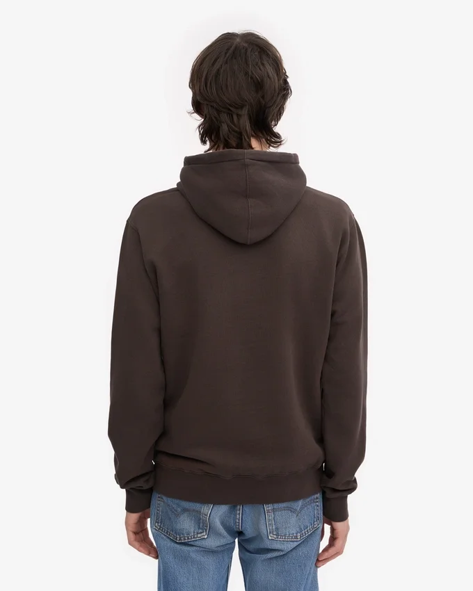 Sudadera con capucha Classic Organic - Marrón café