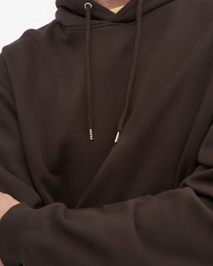 Sudadera con capucha Classic Organic - Marrón café