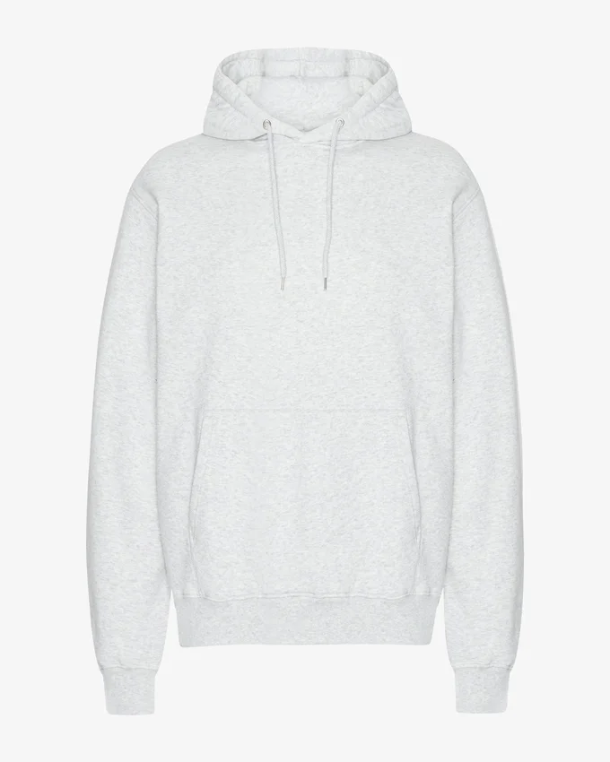 Sudadera con capucha Classic Organic - Mezcla de nieve