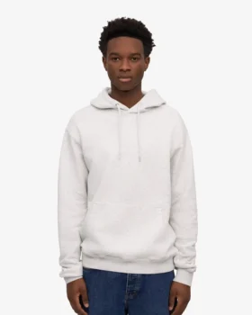Sudadera con capucha Classic Organic – Mezcla de nieve