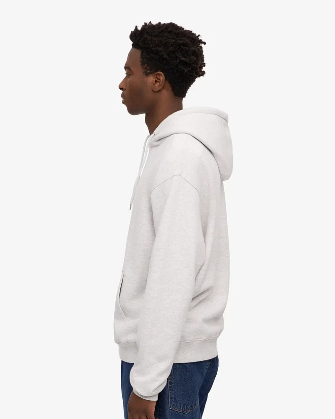 Sudadera con capucha Classic Organic - Mezcla de nieve