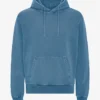 Sudadera con capucha Classic Organic - Índigo descolorido