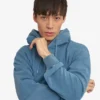 Sudadera con capucha Classic Organic - Índigo descolorido
