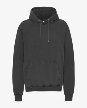 Sudadera con capucha Classic Organic - Negro descolorido
