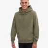 Sudadera con capucha Classic Organic - Oliva polvoriento