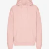 Sudadera con capucha Classic Organic - Rosa desvaído