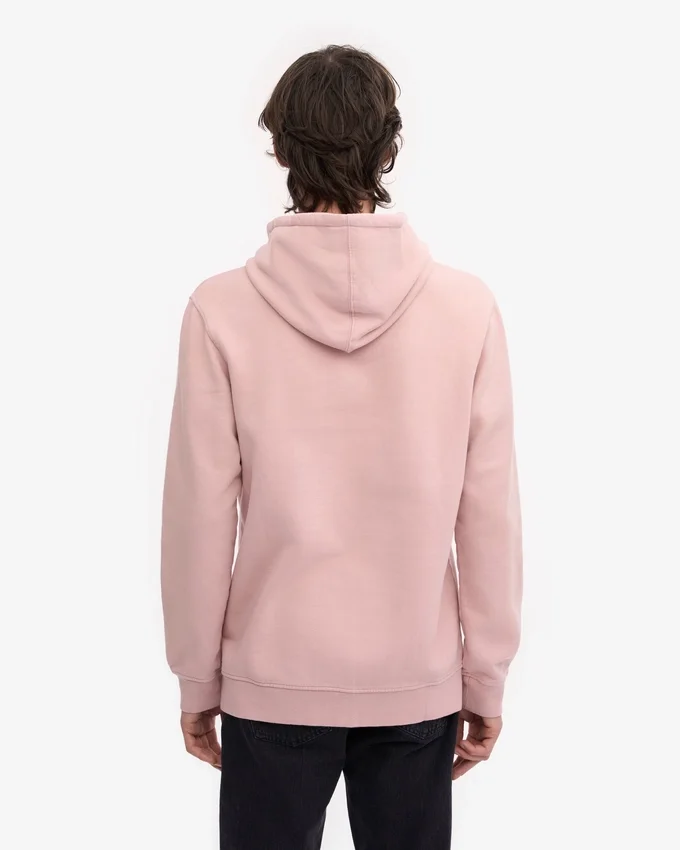 Sudadera con capucha Classic Organic - Rosa desvaído