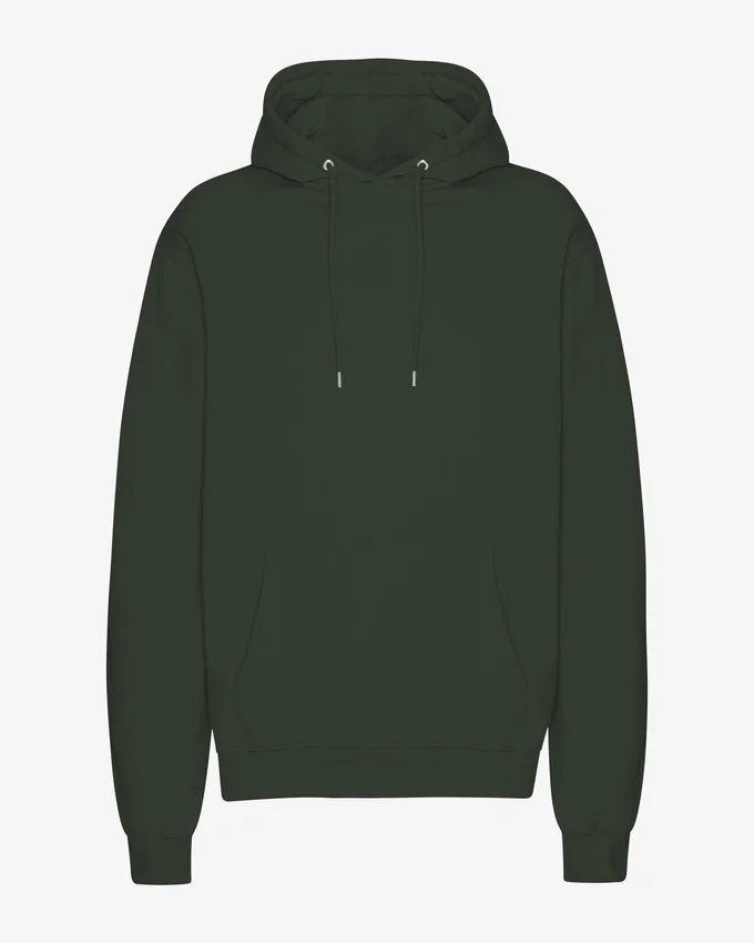 Sudadera con capucha Classic Organic - Verde cazador