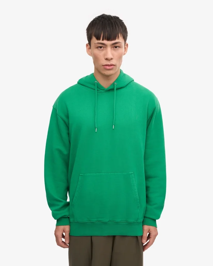 Sudadera con capucha Classic Organic - Verde Kelly