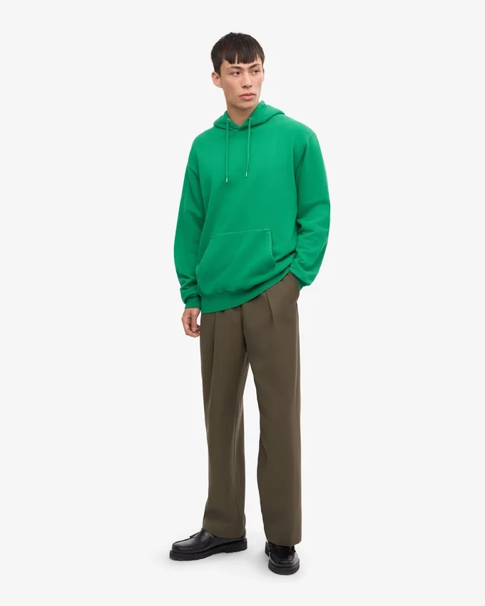 Sudadera con capucha Classic Organic - Verde Kelly