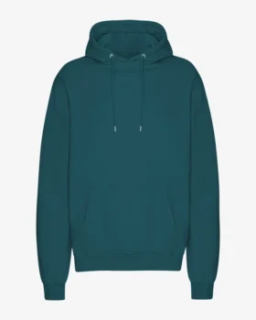 Sudadera con capucha Classic Organic - Verde océano
