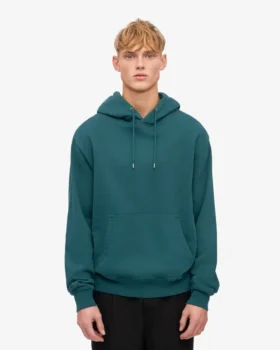Sudadera con capucha Classic Organic – Verde océano