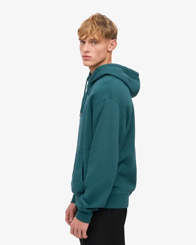 Sudadera con capucha Classic Organic - Verde océano