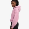 Sudadera con capucha corta orgánica con cremallera - Flor de cerezo