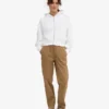 Sudadera con capucha corta y cremallera orgánica - Blanco óptico