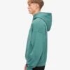 Sudadera con capucha orgánica de corte holgado - Verde pino