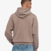 Sudadera con capucha orgánica de corte oversize - Caqui descolorido