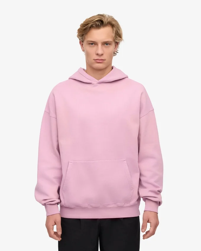 Sudadera con capucha orgánica de corte oversize - Flor de cerezo