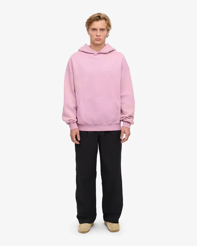 Sudadera con capucha orgánica de corte oversize - Flor de cerezo