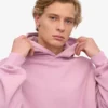 Sudadera con capucha orgánica de corte oversize - Flor de cerezo