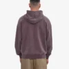 Sudadera con capucha orgánica de corte oversize - Uva descolorida