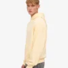 Sudadera con capucha orgánica de talla grande - Amarillo suave
