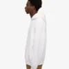 Sudadera con capucha orgánica de talla grande - Blanco óptico
