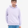 Sudadera con capucha orgánica de talla grande - Lavanda suave