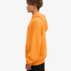 Sudadera con capucha orgánica de talla grande - Naranja soleado