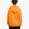 Sudadera con capucha orgánica de talla grande - Naranja soleado