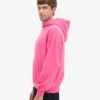 Sudadera con capucha orgánica de talla grande - Rosa chicle