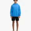 Sudadera con capucha orgánica de talle grande - Azul Pacífico