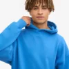 Sudadera con capucha orgánica de talle grande - Azul Pacífico