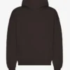 Sudadera con capucha orgánica de talle grande - Marrón café