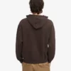 Sudadera con capucha orgánica de talle grande - Marrón café
