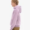Sudadera con capucha orgánica de talle grande - Morado perlado