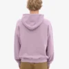 Sudadera con capucha orgánica de talle grande - Morado perlado