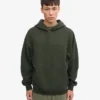 Sudadera con capucha orgánica de talle grande - Verde cazador