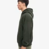 Sudadera con capucha orgánica de talle grande - Verde cazador