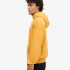 Sudadera con capucha orgánica extragrande - Amarillo quemado