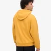 Sudadera con capucha orgánica extragrande - Amarillo quemado