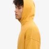 Sudadera con capucha orgánica extragrande - Amarillo quemado