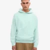 Sudadera con capucha orgánica extragrande - Azul aguamarina claro