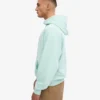 Sudadera con capucha orgánica extragrande - Azul aguamarina claro