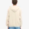 Sudadera con capucha orgánica extragrande - Blanco marfil
