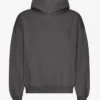 Sudadera con capucha orgánica extragrande - Gris lava